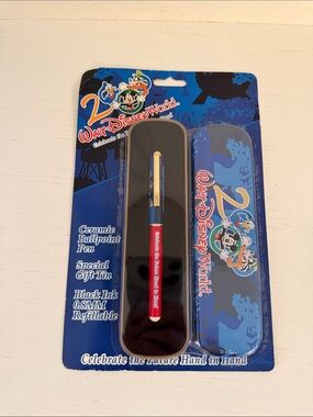 Vintage Y2K Walt Disney World Year 2000 Commemorative Pen in a Tin